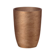 Mineral Medium Tapered  Vase -  Metallic Bronze