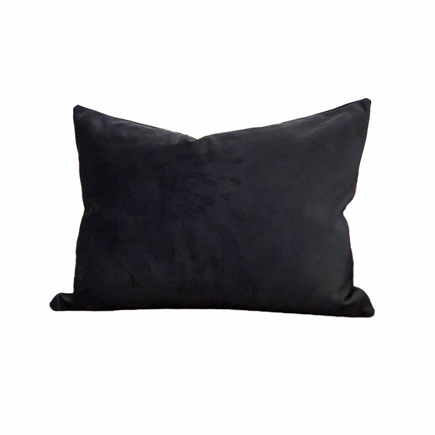 Tapestry Pillow - Velvet Black 22x18