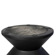Concrete Inverted Side Table - Black