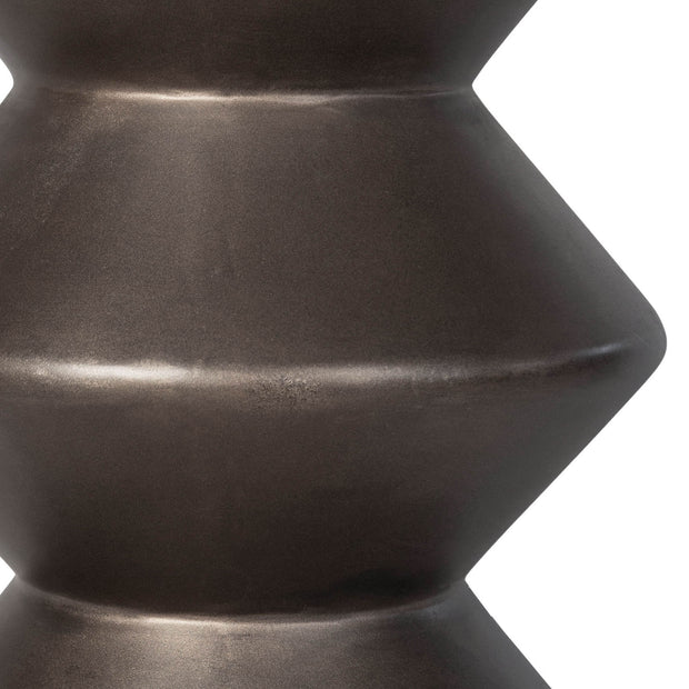 Concrete Inverted Side Table - Bronze