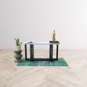 Concrete Inverted Side Table - Dark Grey