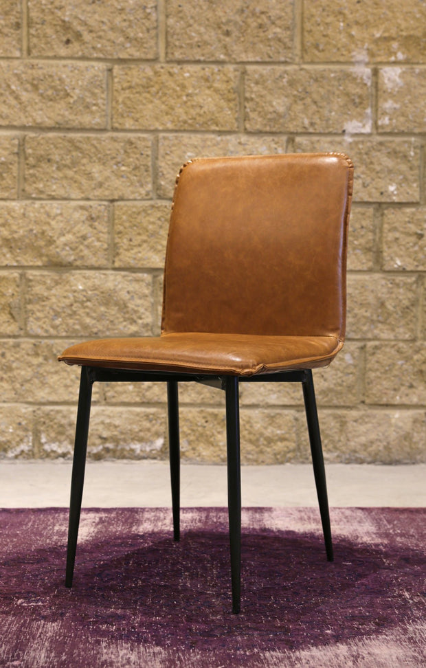 Luca Side Chair - Tan Brown (2/box)