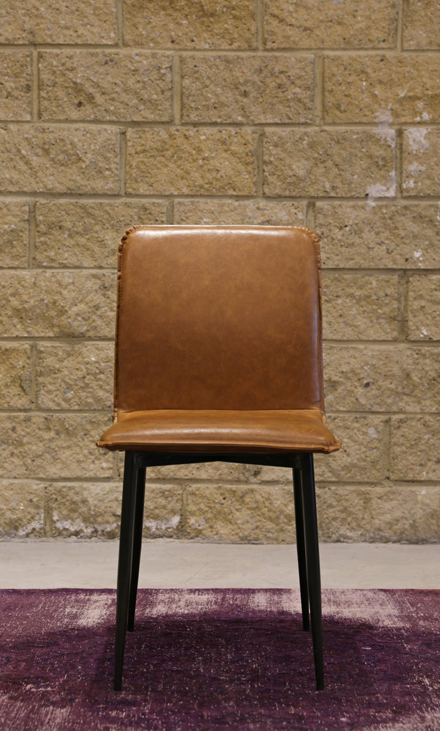 Luca Side Chair - Tan Brown (2/box)
