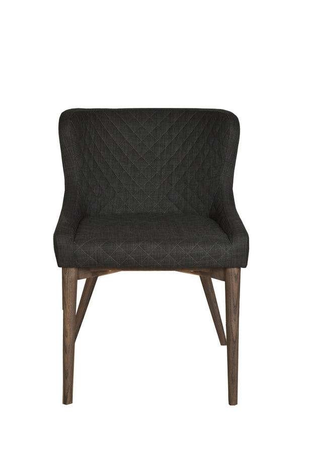 Mila Dining Chair - Dark Grey (2/Box)