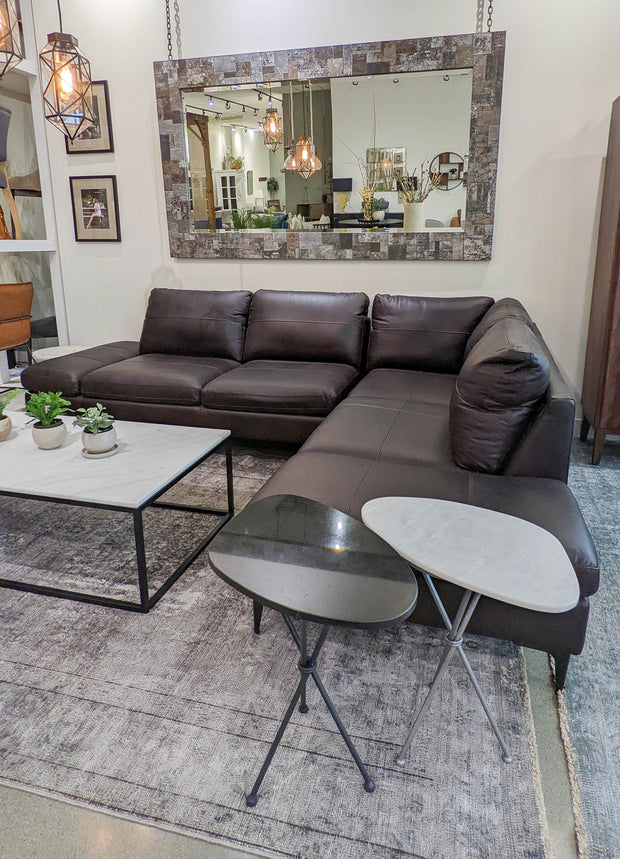 Chase Right Sectional - Espresso Brown
