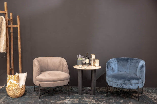 Cami Club Chair - Marbled Grey
