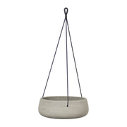 Circular Medium Hanging Pot - Cement Grey