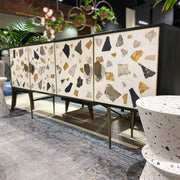 Terrazzo Sideboard - White Mosaic